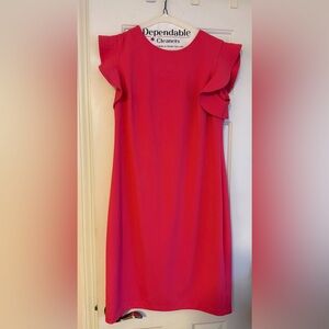 Calvin Klein coral shift Dress